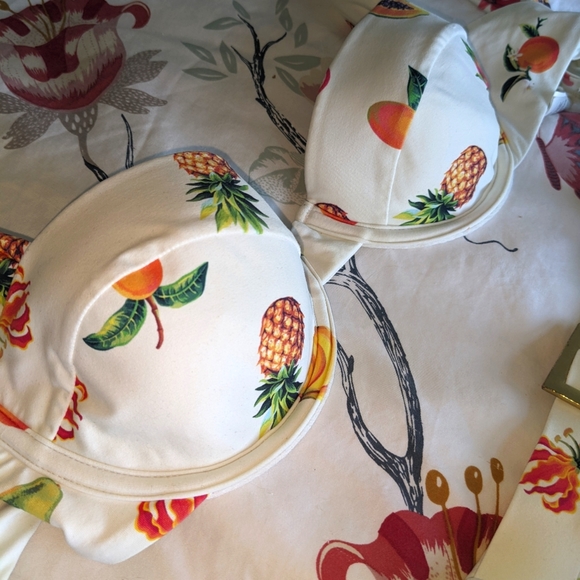 Tropical fruit bikini set - Picture 5 of 10